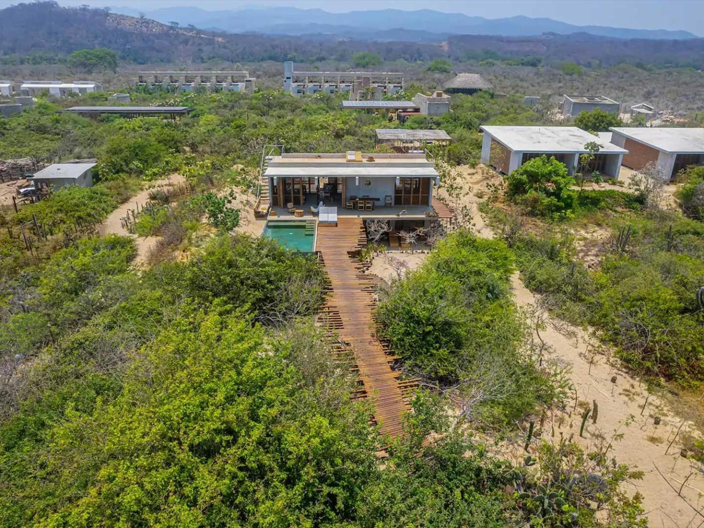 Casa Maria, Cerca De Casa Wabi Y Hotel Terrestre Puerto Escondido  Eksteriør billede